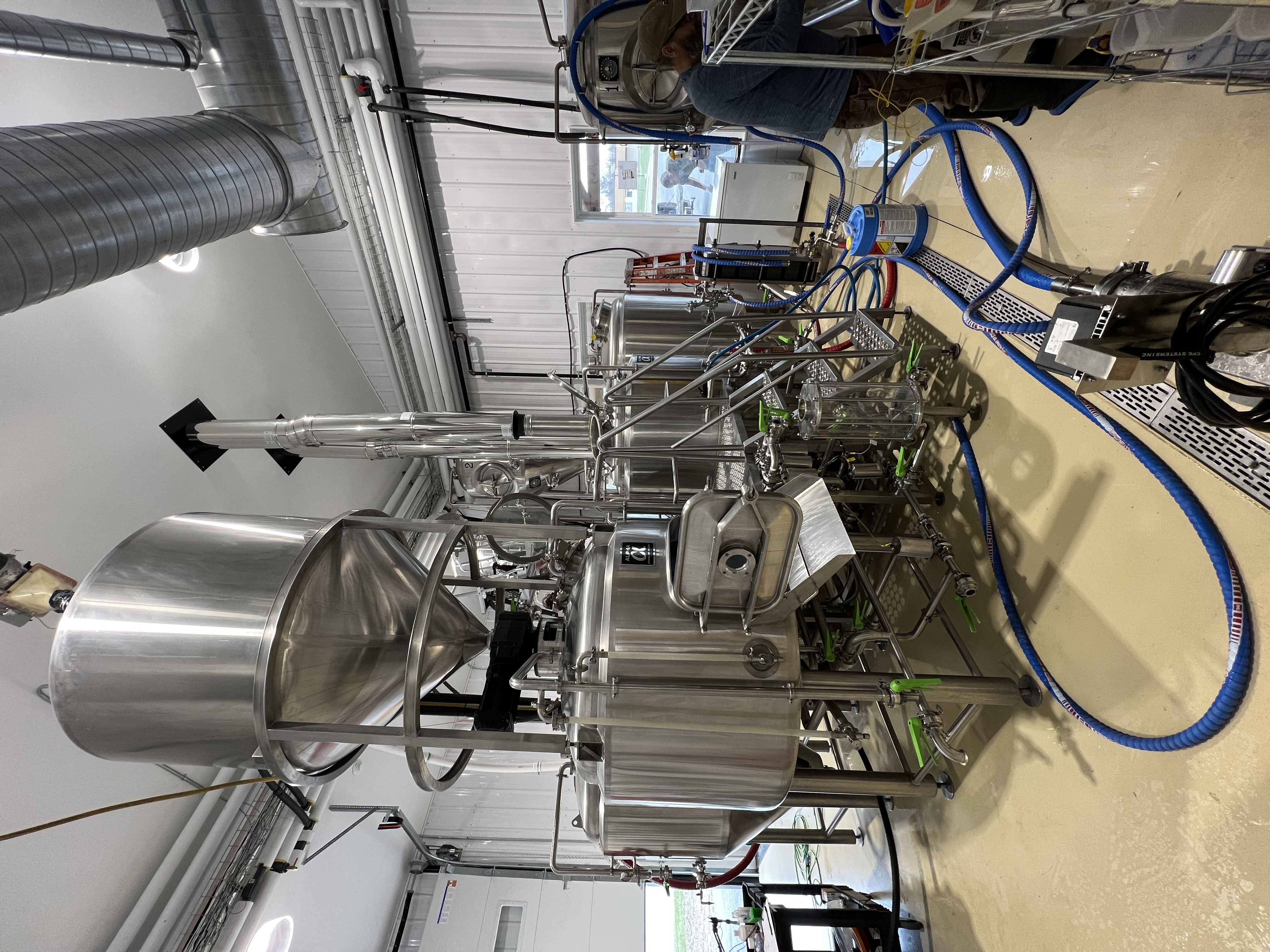 First batch in the fermenter