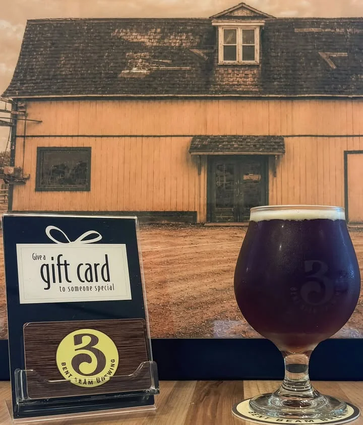 Bent Beam gift cards - now available online