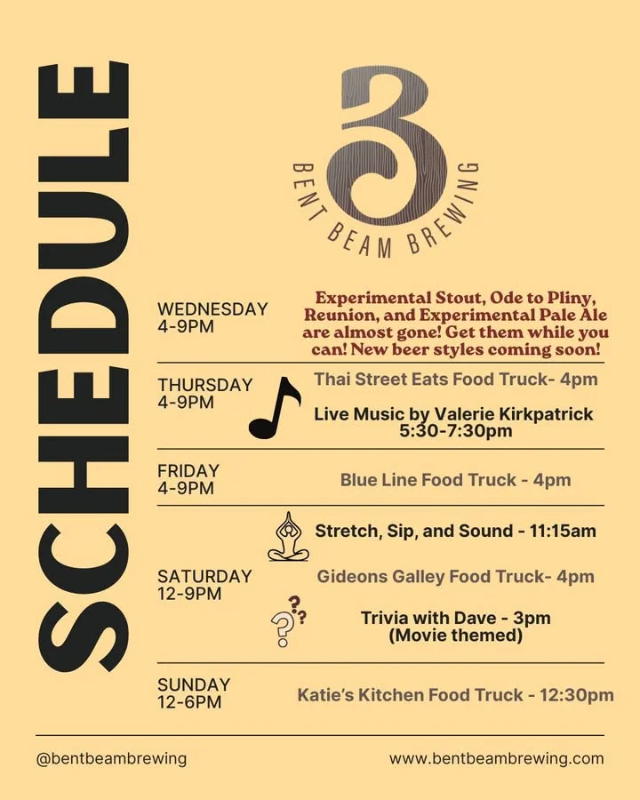 This week at the brewery!